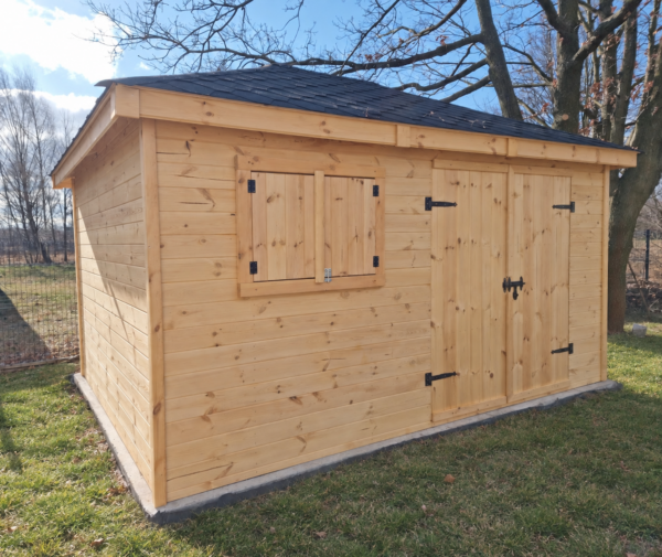 Domek narzędziowy Adrian 3x3.5 m