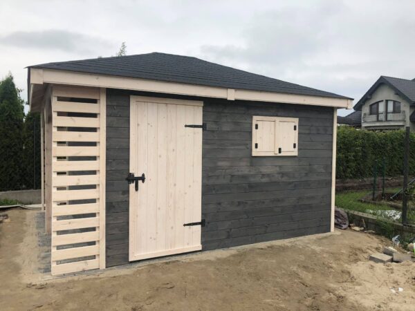 Domek narzędziowy Amadeusz 3,5x4 - obrazek 2