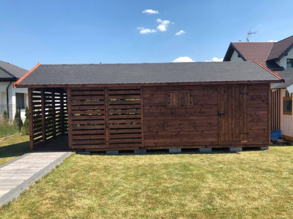 Domek narzędziowy Amadeusz II 3x8 - obrazek 3