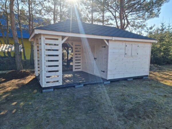 Domek narzędziowy Łukasz 3x6 - obrazek 9