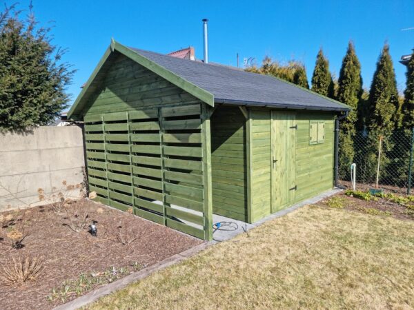 Domek narzędziowy Amadeusz II 3,5x4 - obrazek 3