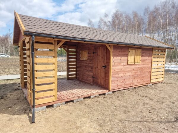 Domek narzędziowy Igor II 3x7,5 - obrazek 2