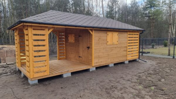 Domek narzędziowy Igor 3x7,5 - obrazek 4