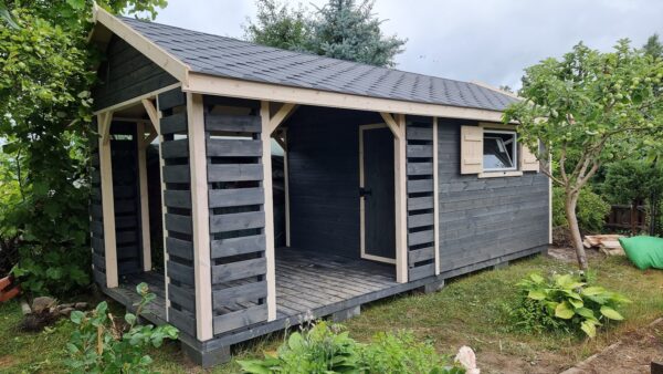 Domek narzędziowy Łukasz II 3x6 - obrazek 2