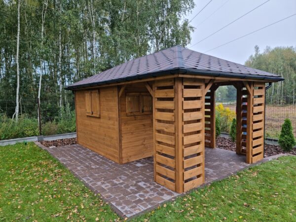 Domek narzędziowy Łukasz 3x5 - obrazek 2