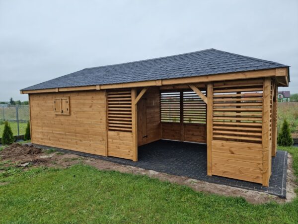 Domek narzędziowy Oktawian 3x8 - obrazek 2