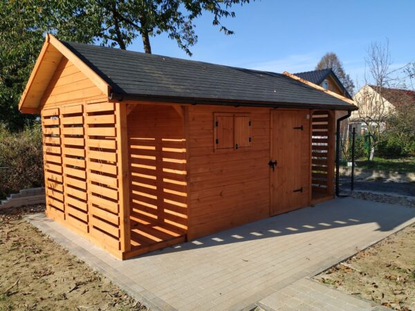 Domek narzędziowy Hubert II 3x5 - obrazek 2