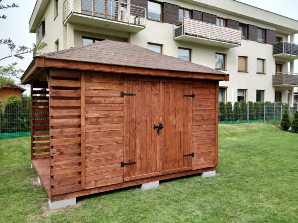 Domek narzędziowy Amadeusz 3x3,5 - obrazek 3