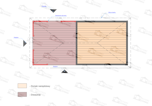 Domek narzędziowy Łukasz 3x6 - obrazek 11