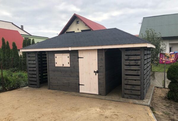 Domek narzędziowy Hubert 3x6