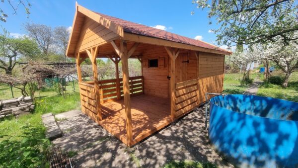 Domek narzędziowy Natan 3x6