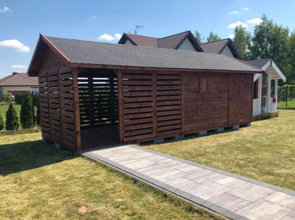 Domek narzędziowy Amadeusz II 3x8