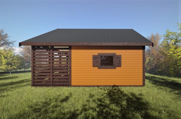 Domek Letniskowy Szymon 4,5x6 - obrazek 3