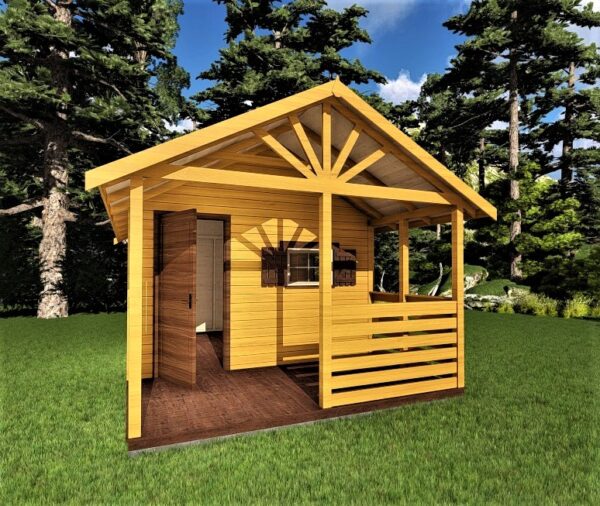 Domek Letniskowy Artur 3,5x6 - obrazek 2