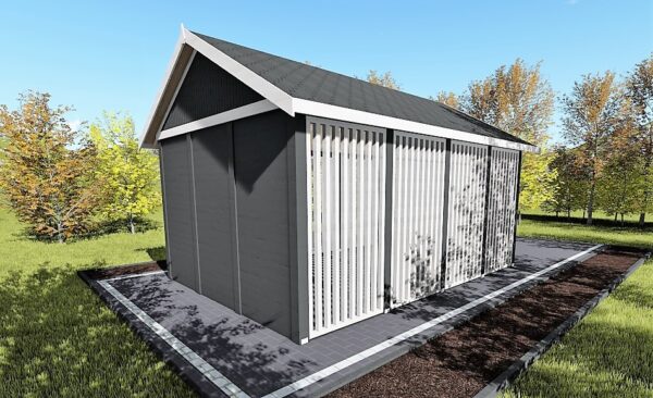 Wiata Samochodowa Kinga 3,5x5 - obrazek 3