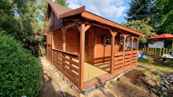 Domek Letniskowy Daniel 4x5 + 1,5x5 taras - obrazek 7