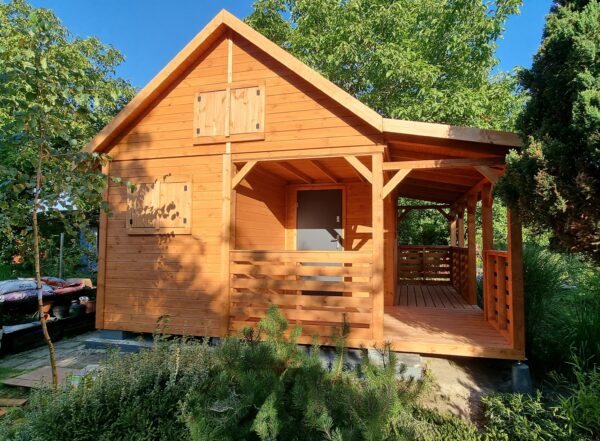 Domek Letniskowy Daniel 4x5 + 1,5x5 taras - obrazek 2