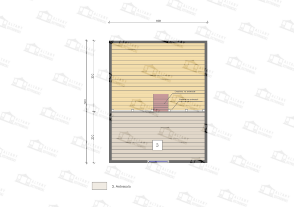 Domek Letniskowy Daniel II 4x5 + 1,5x5 taras - obrazek 6