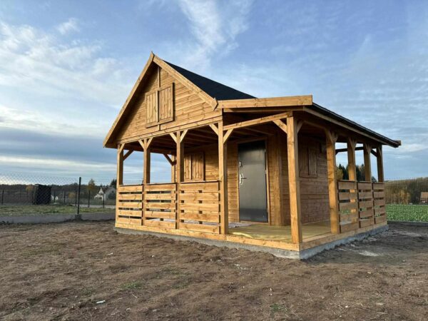 Domek Letniskowy Daniel II 4x5 + 1,5x5 taras - obrazek 3