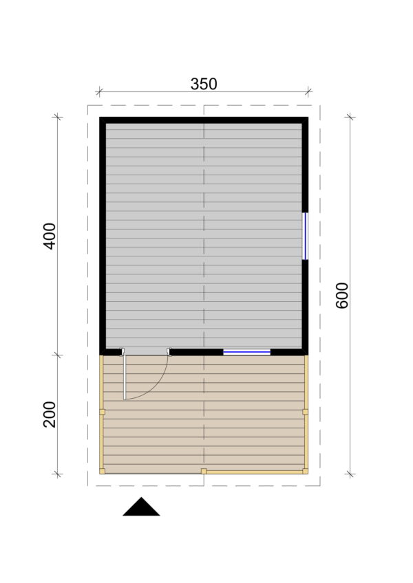 Domek Letniskowy Artur 3,5x6 - obrazek 12