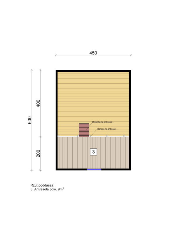 Domek Letniskowy Szymon 4,5x6 - obrazek 8