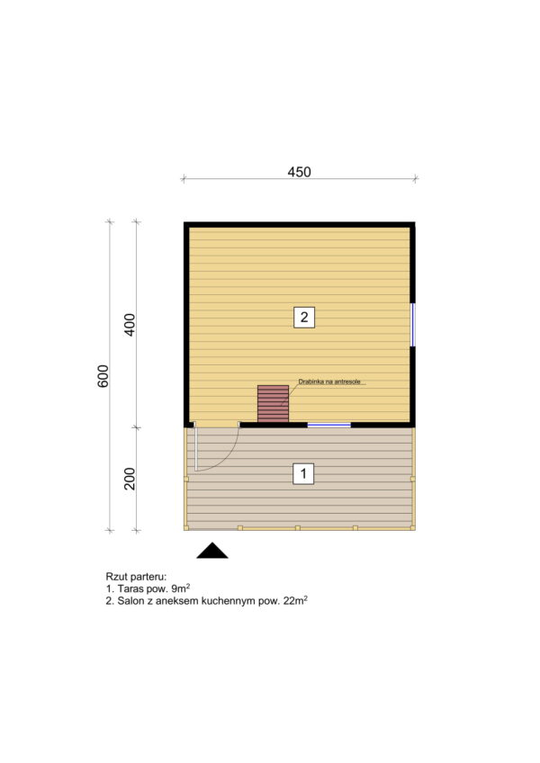 Domek Letniskowy Szymon 4,5x6 - obrazek 7