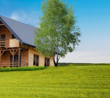 Domek letniskowy z ociepleniem