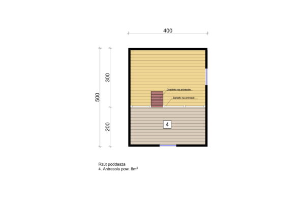 Domek Letniskowy Mateusz 4x5 - obrazek 18