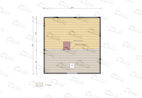 Domek Letniskowy Mateusz 5x5 - obrazek 5
