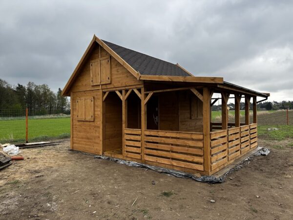 Domek Letniskowy Daniel 4x5 + 1,5x5 taras