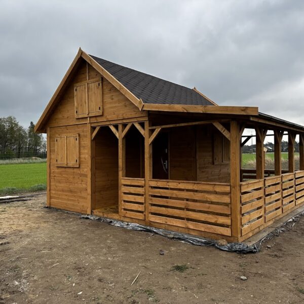 Domek Letniskowy Daniel 4x5 + 1,5x5 taras