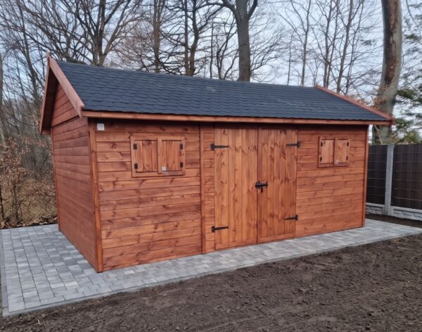 Domek narzędziowy Adrian II 3,5x4,5 m - obrazek 2