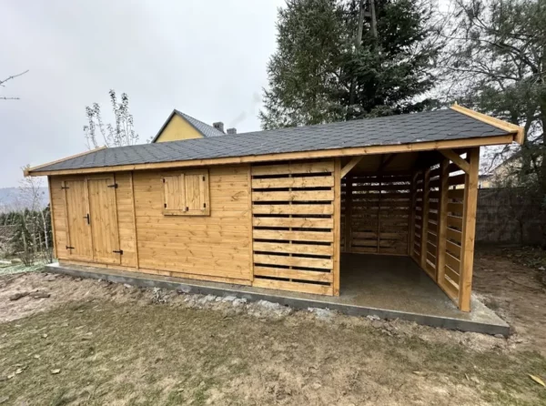 Domek narzędziowy Hubert IV 3x9 - obrazek 2