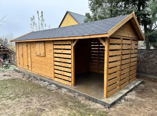 Domek narzędziowy Hubert IV 3x9 - obrazek 3