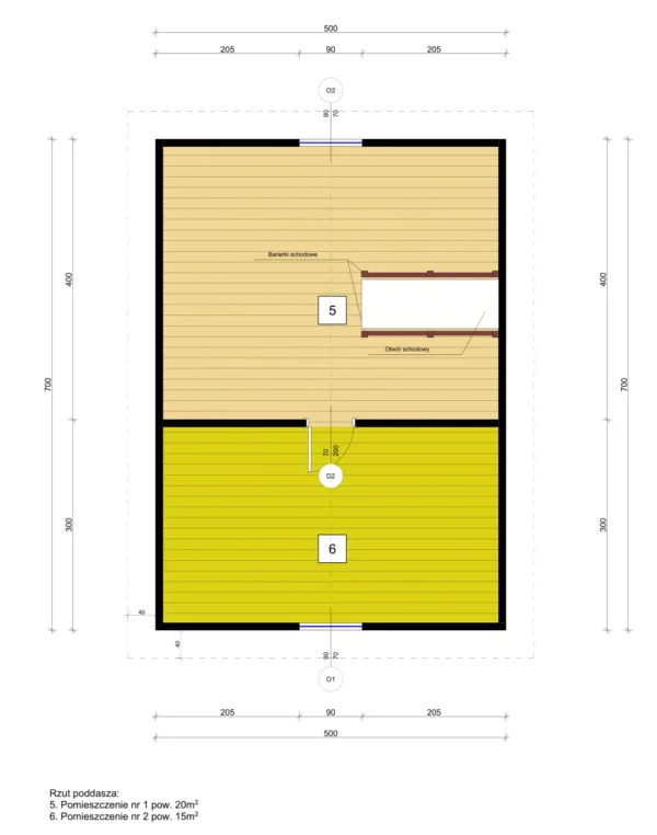 Domek Letniskowy Fabian 5x7 - obrazek 12