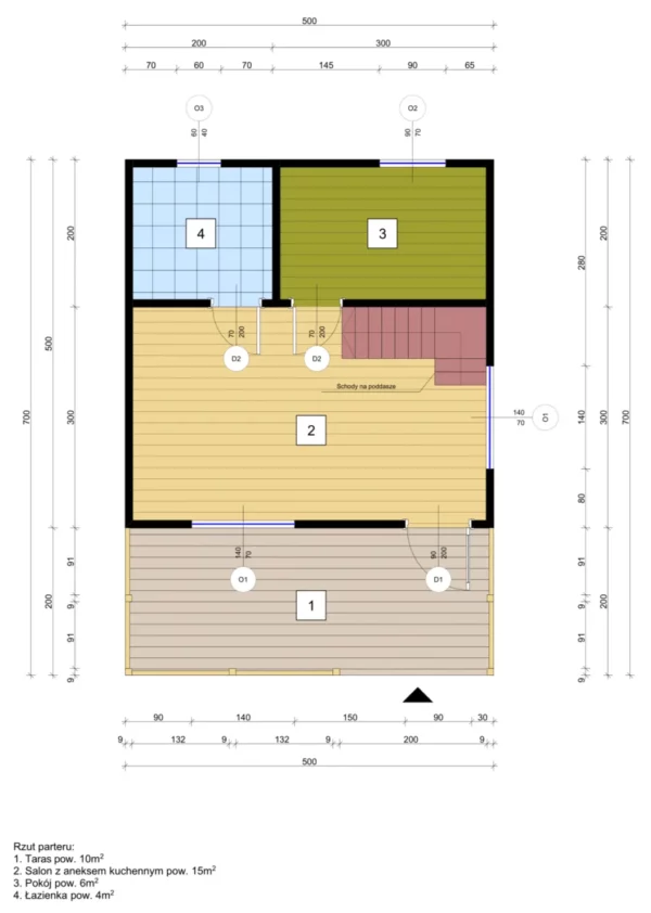 Domek Letniskowy Fabian 5x7 - obrazek 13