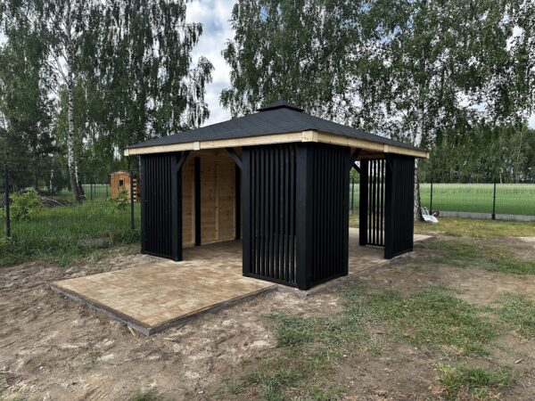 Altana ogrodowa Klaudia 4x4 NJORD - obrazek 4