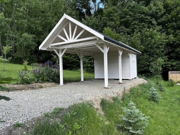 Wiata samochodowa Ewelina II (Dach 35°) - obrazek 6