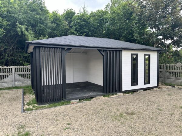 Domek narzędziowy West 4x7 NJORD