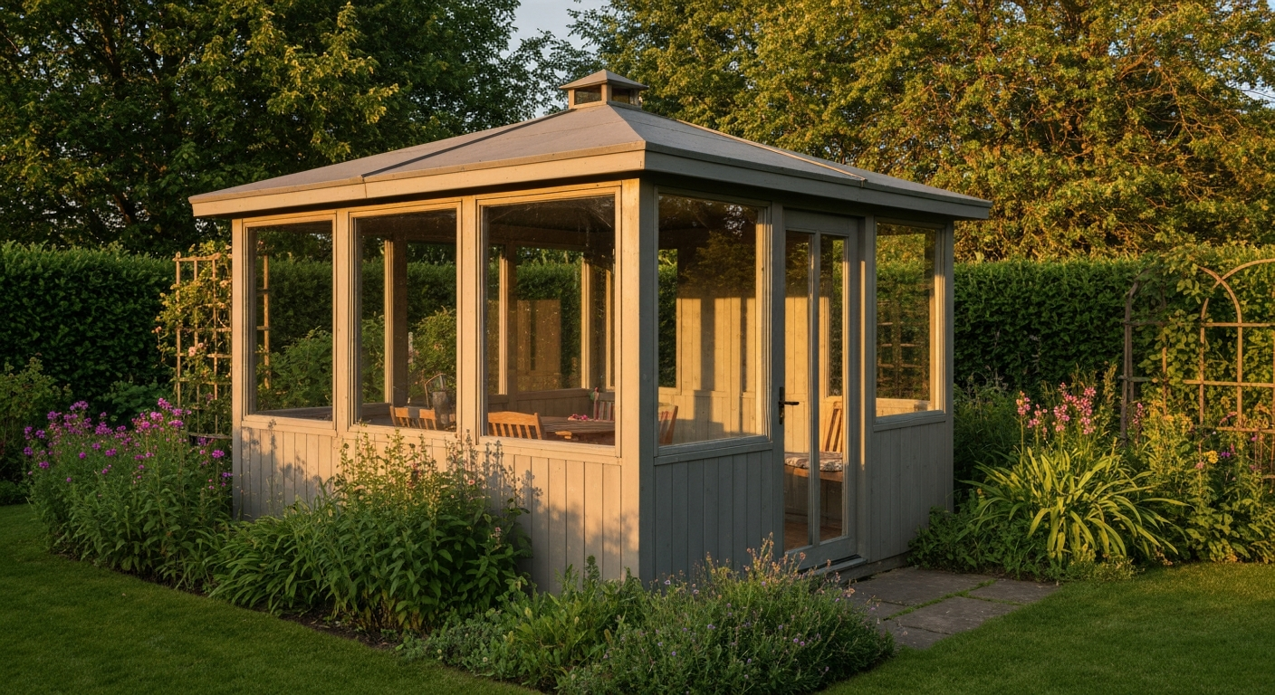 Altana ogrodowa zabudowana i otwarta - co wybrać? 2