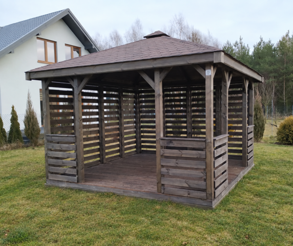 Altana ogrodowa Iga 3.5x3.5 m - obrazek 2