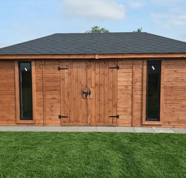 Domek narzędziowy z drewutnią Amadeusz V 3x6.5 m